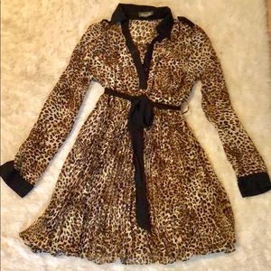 Leopard print dress